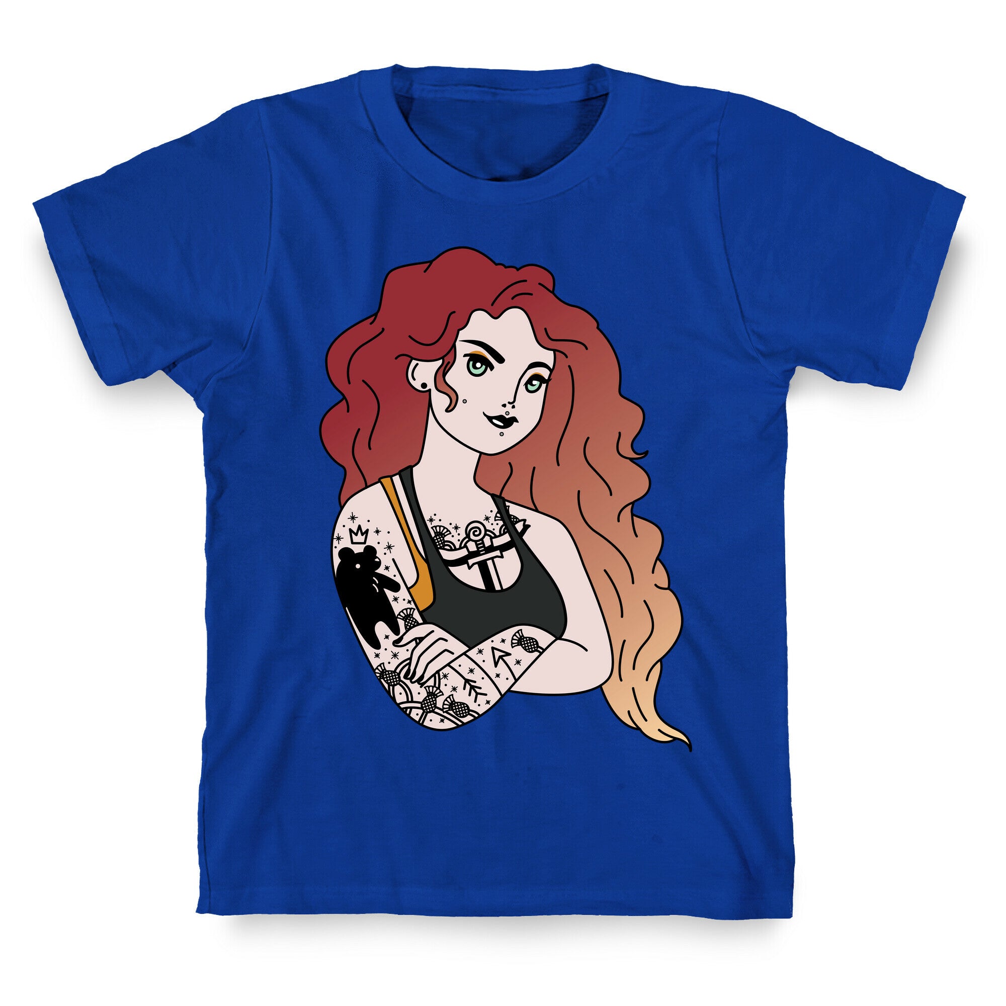Punk Merida Parody T-Shirt