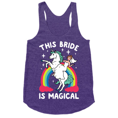 This Bride Is Magical Racerback Tank