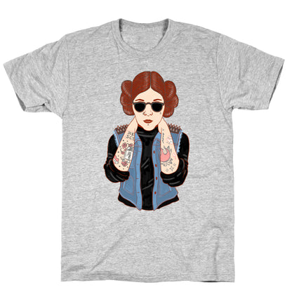 Punk Leia Parody T-Shirt