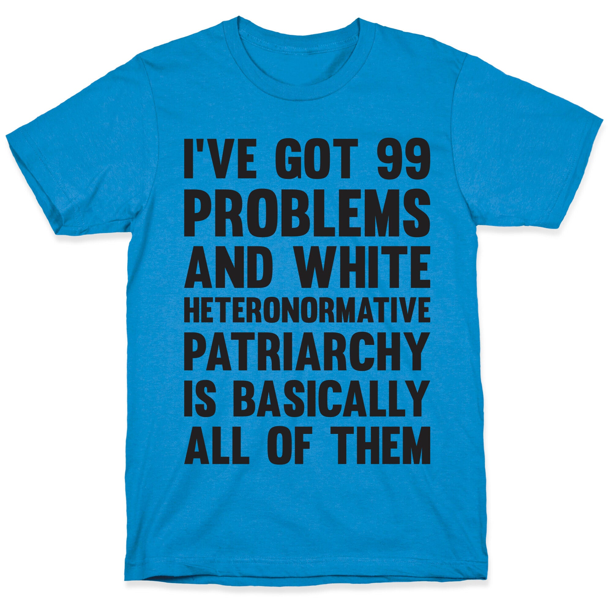 I've Got 99 Problems And White Heteronormative Patriarchy Is Basically All Of Them T-Shirt