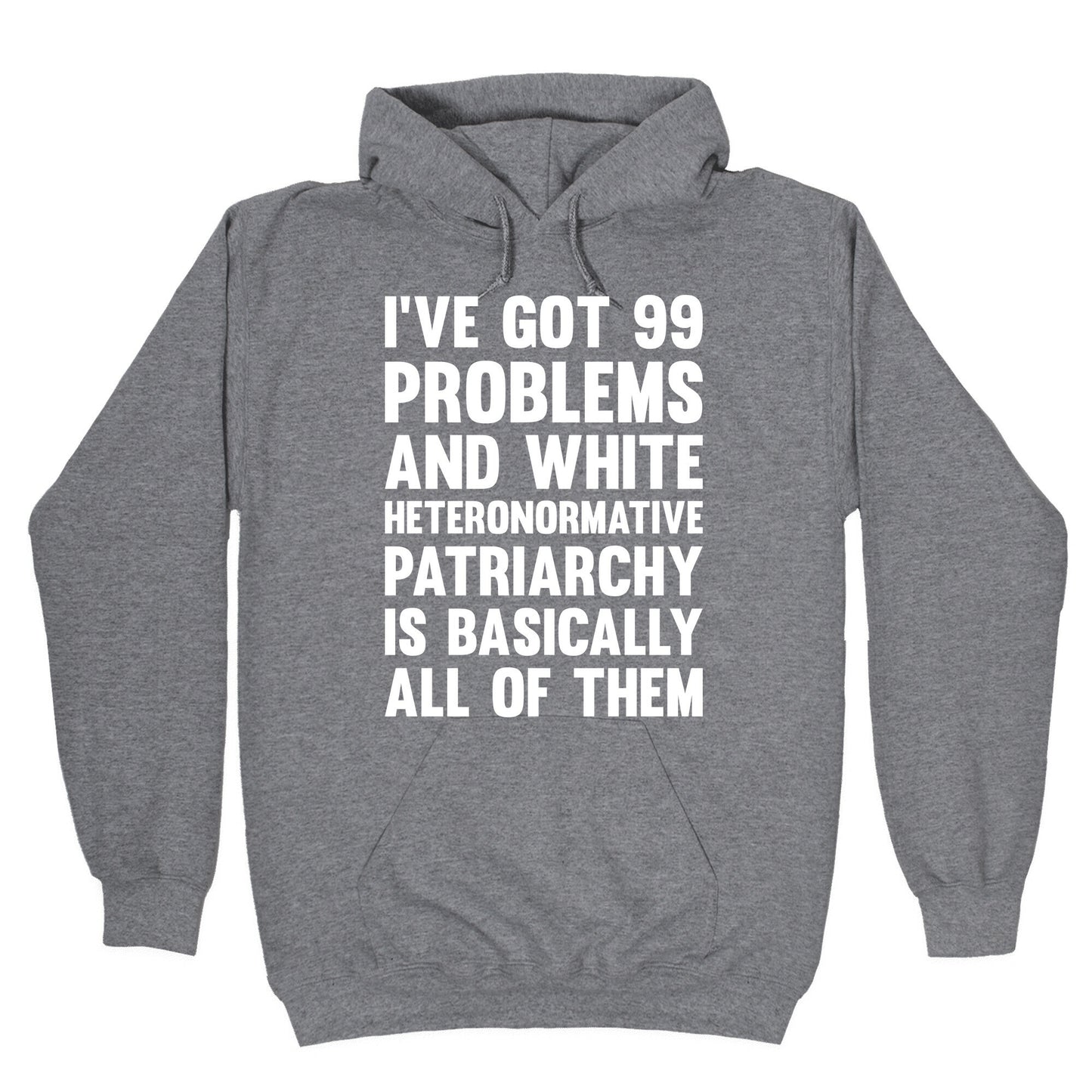 I've Got 99 Problems And White Heteronormative Patriarchy Is Basically All Of Them Hoodie