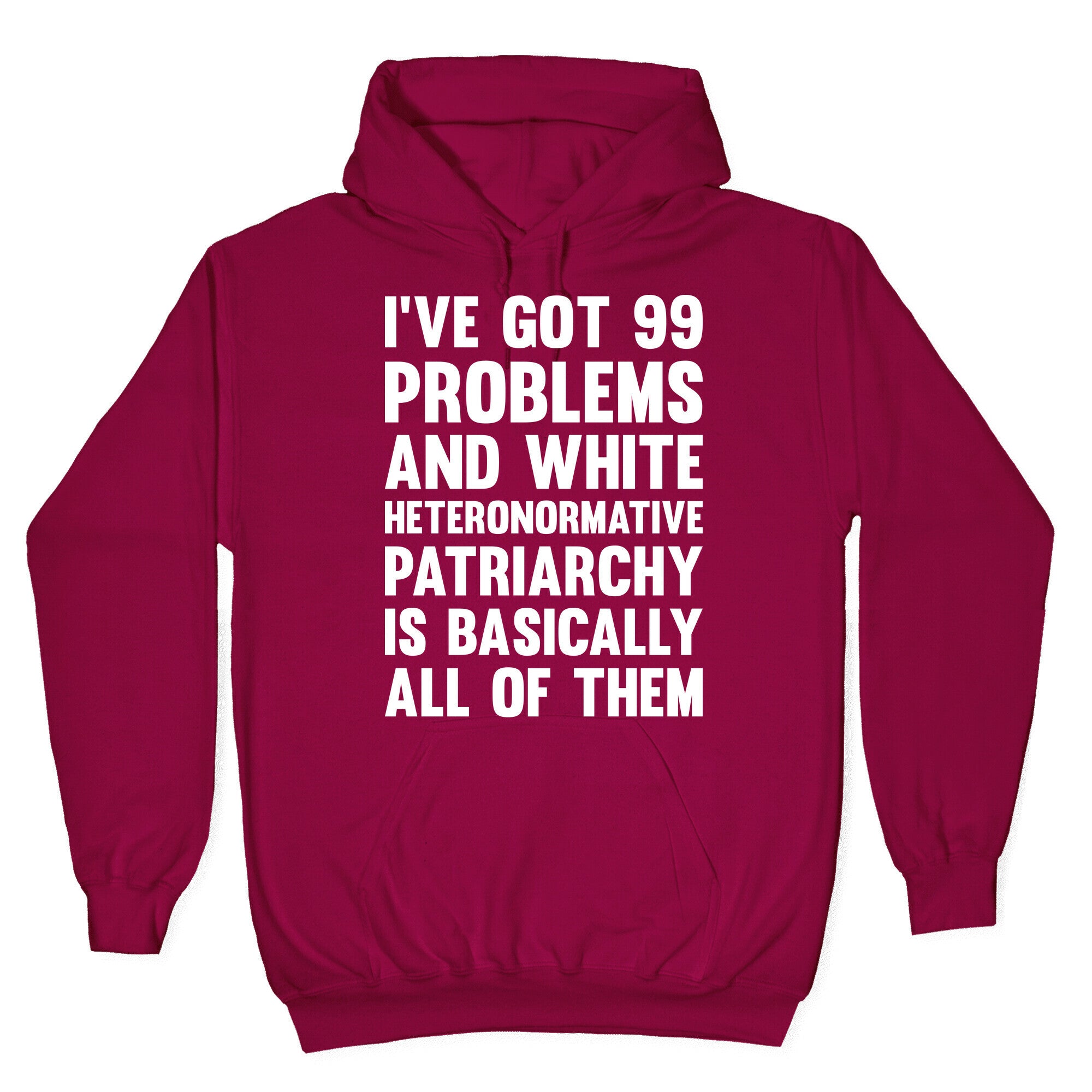 I've Got 99 Problems And White Heteronormative Patriarchy Is Basically All Of Them Hoodie