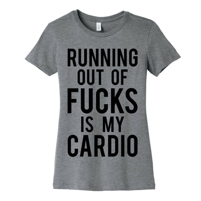Running Out Of Fucks Women's Cotton Tee