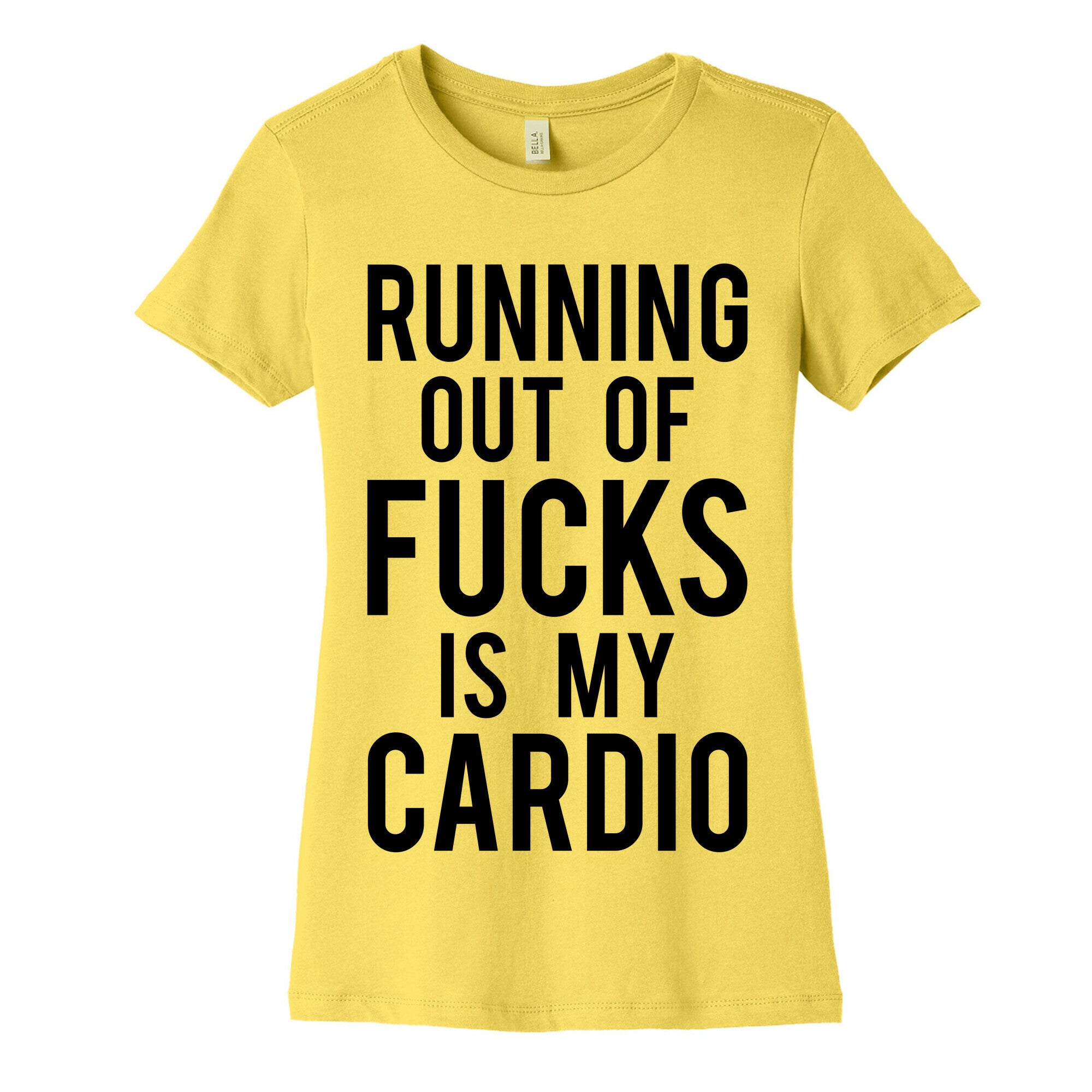 Running Out Of Fucks Women's Cotton Tee