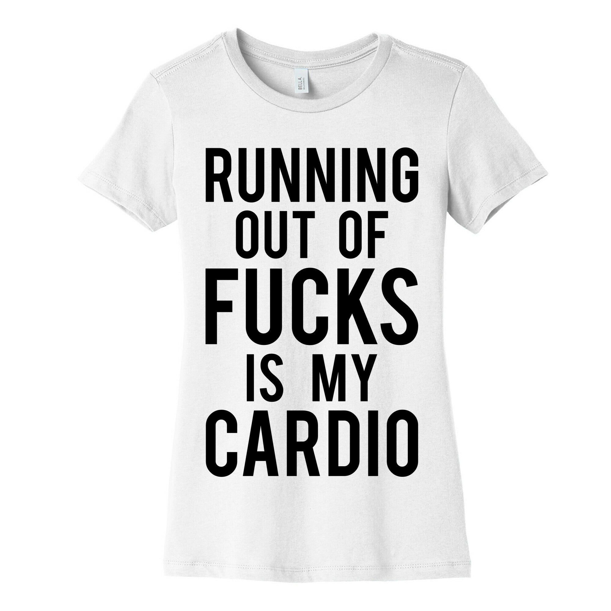 Running Out Of Fucks Women's Cotton Tee