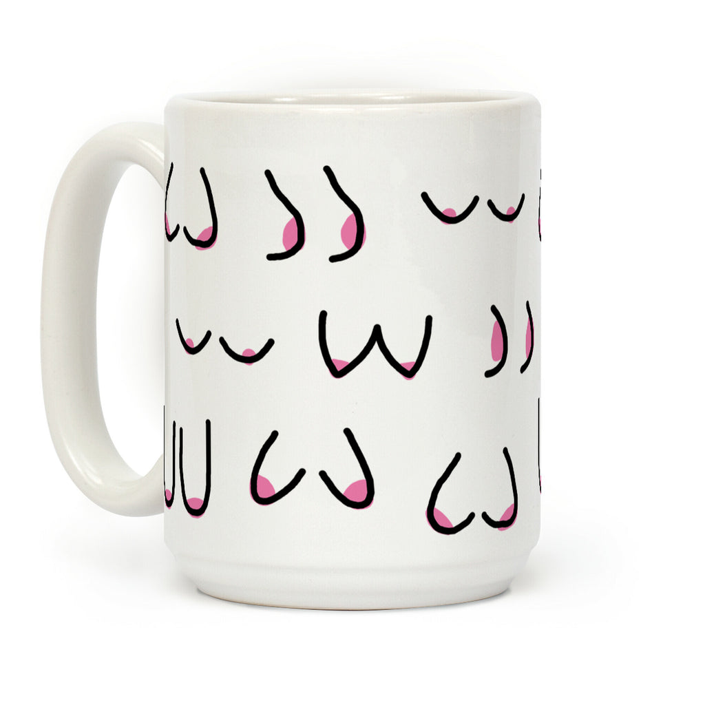 Doodle Boobs Coffee Mug