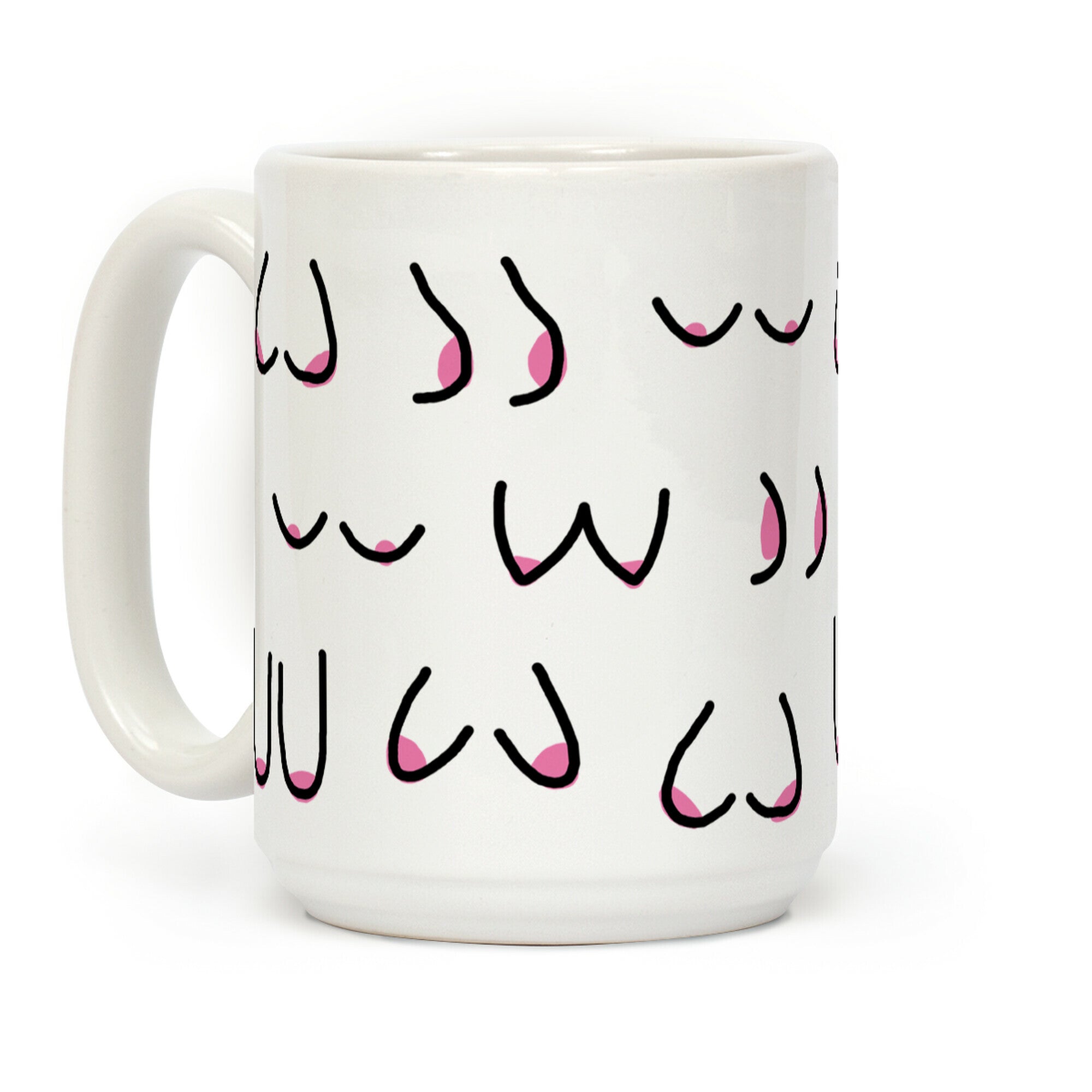 Doodle Boobs Coffee Mug