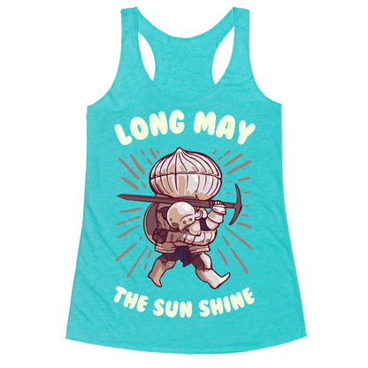 Siegward: Long May The Sun Shine Racerback Tank