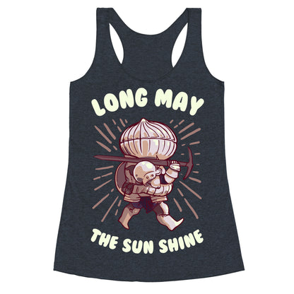 Siegward: Long May The Sun Shine Racerback Tank