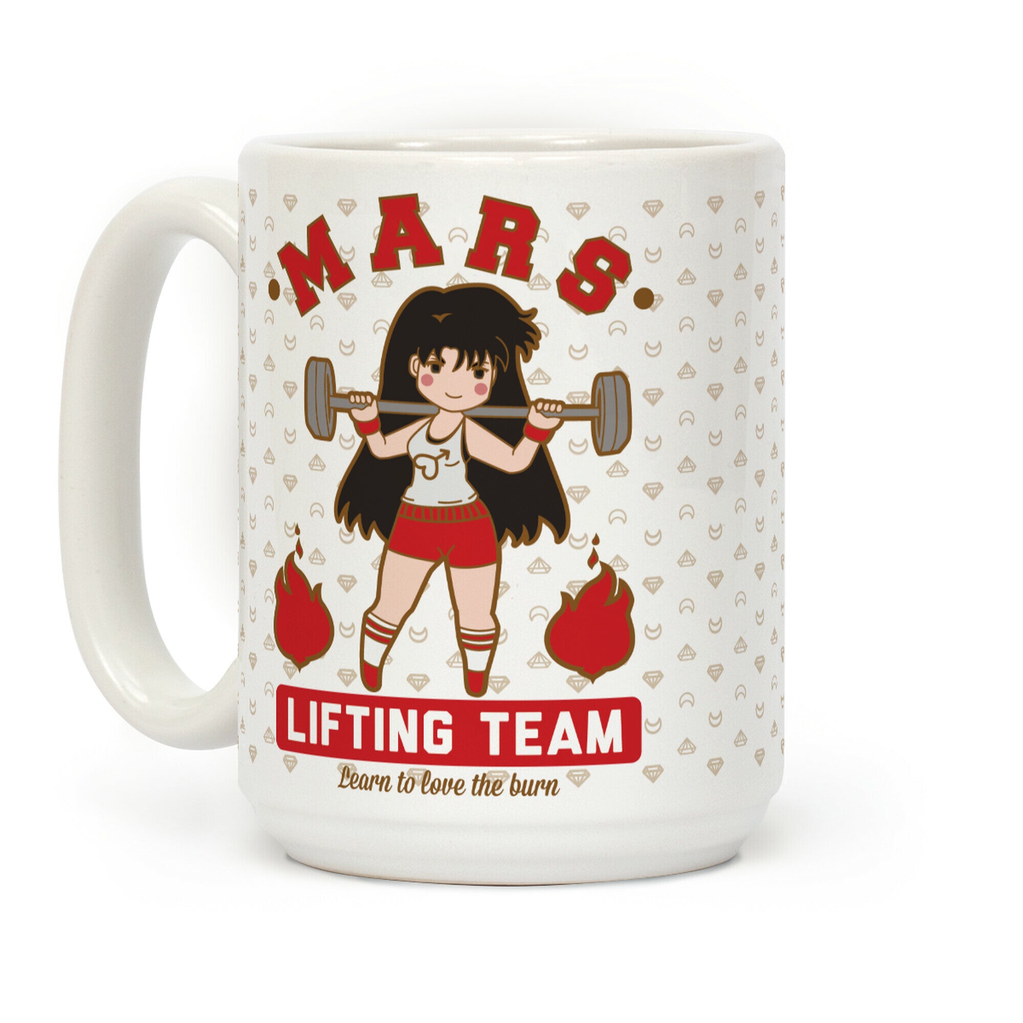 Mars Lifting Team Parody Coffee Mug
