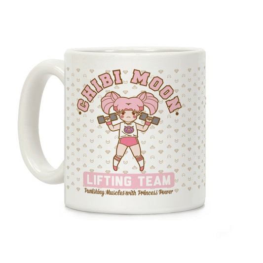 Chibi Moon Lifting Team Coffee Mug