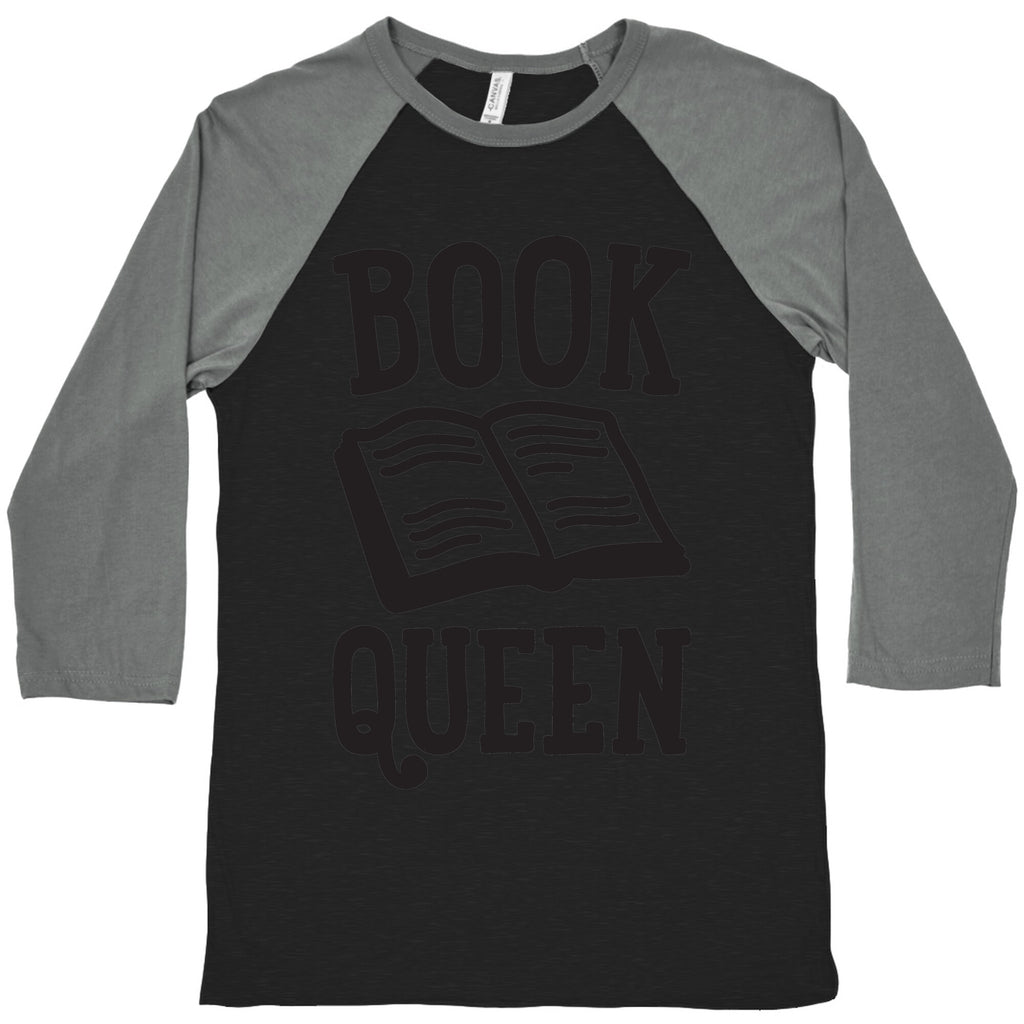 Book Queen Baseball Tee