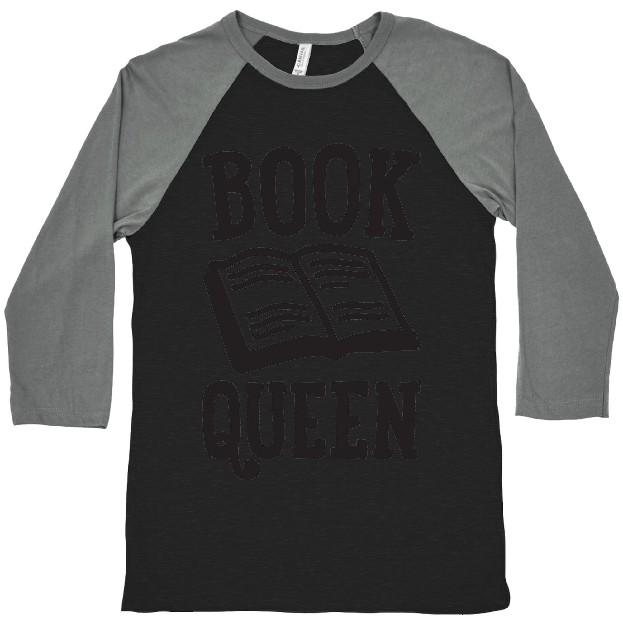Book Queen Baseball Tee