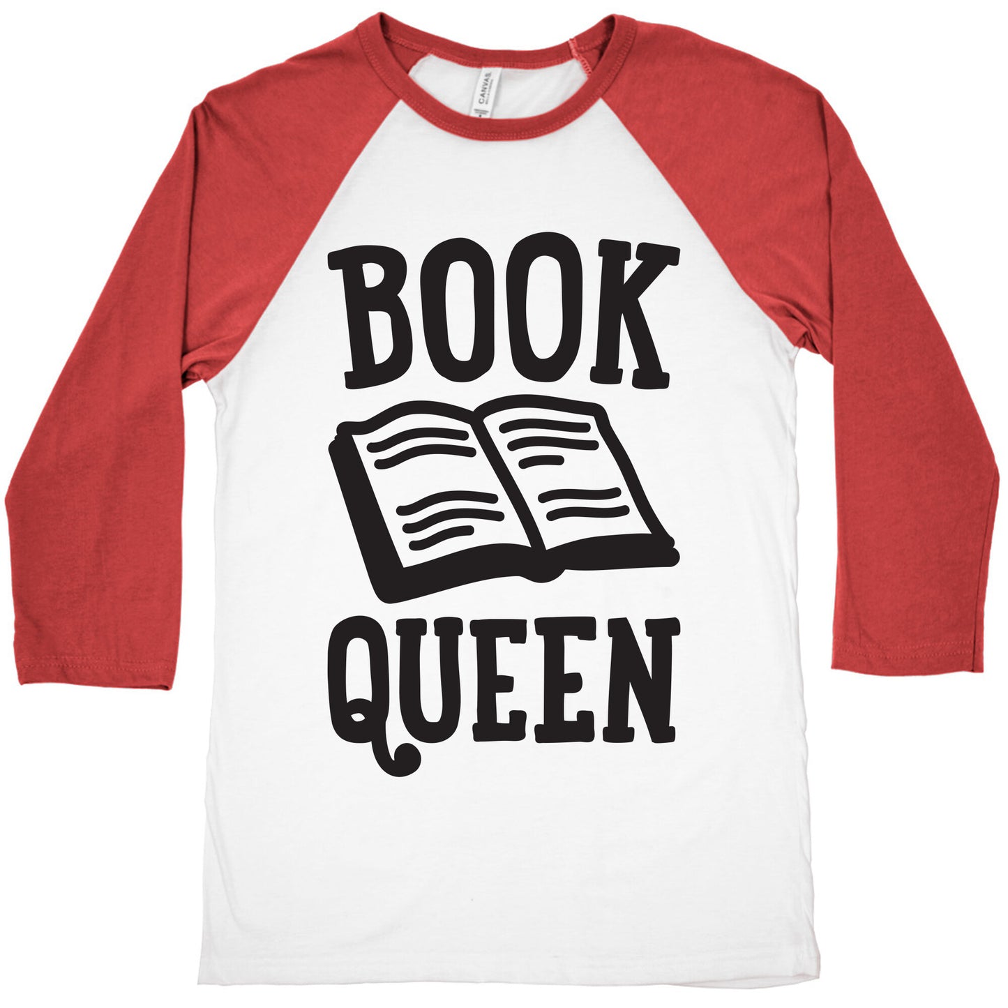 Book Queen Baseball Tee