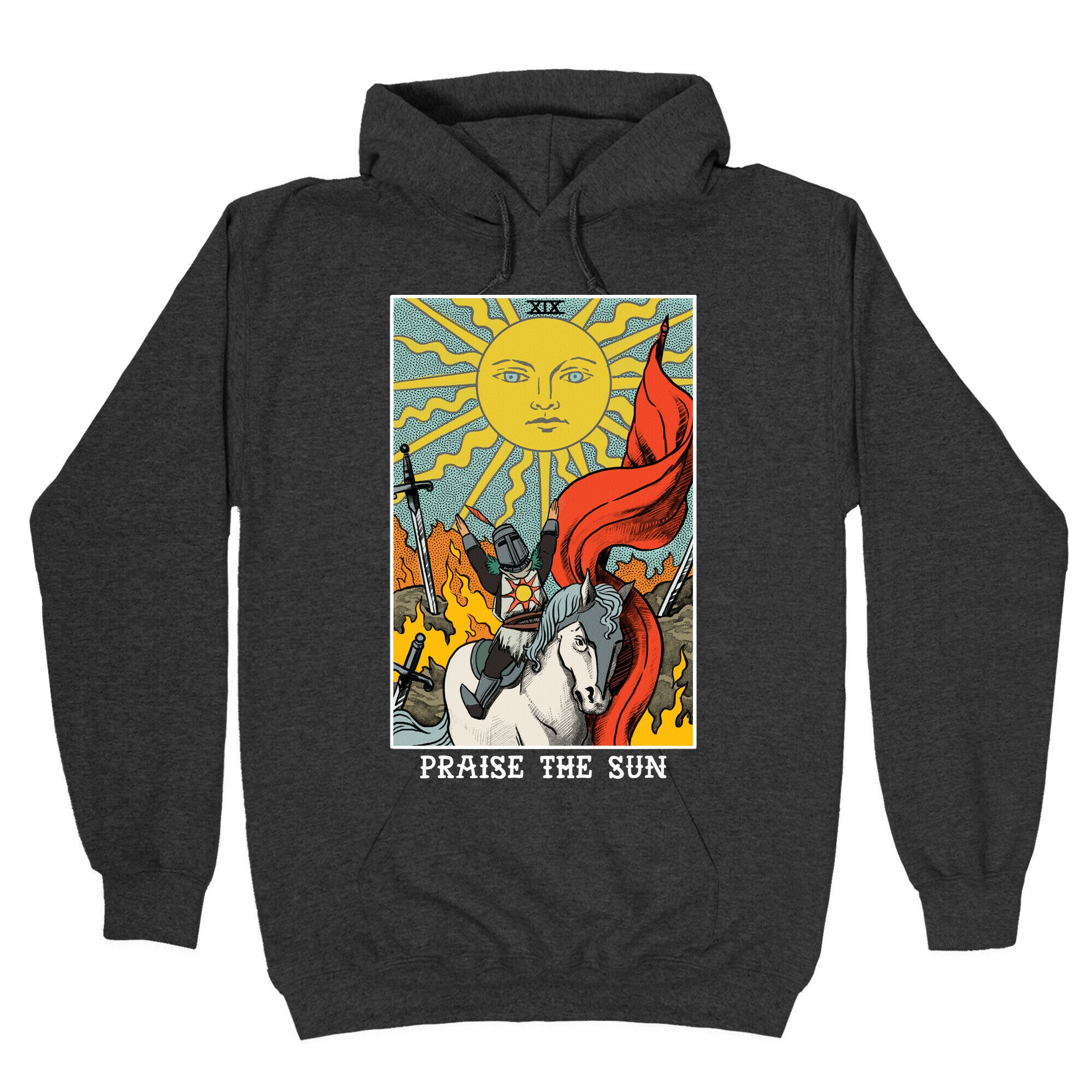 Praise The Sun Tarot Card Hoodie