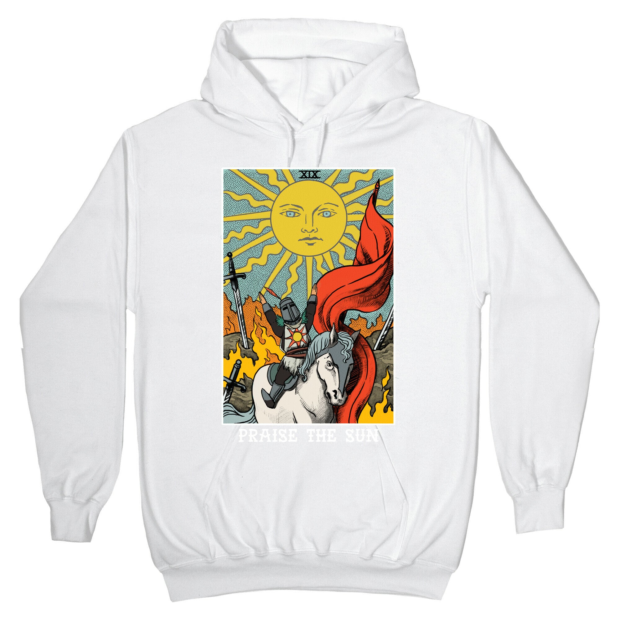 Praise The Sun Tarot Card Hoodie