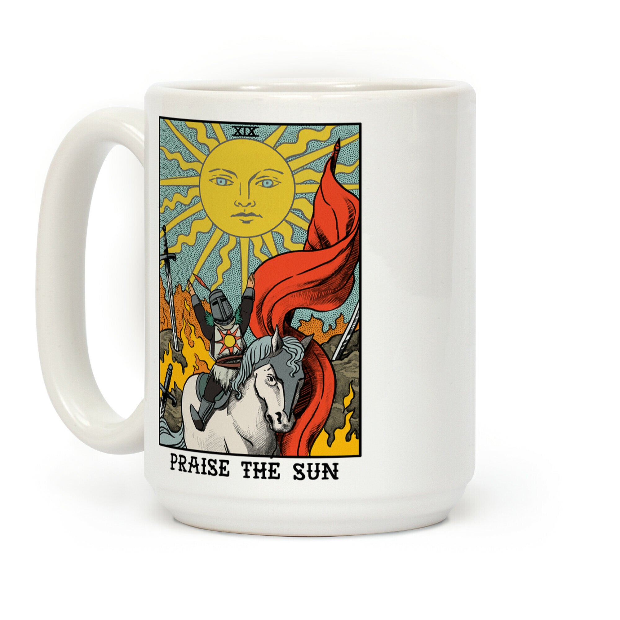 Praise The Sun Tarot Card Coffee Mug