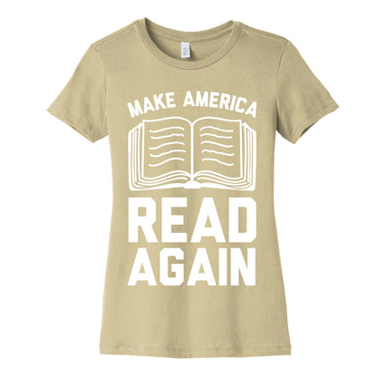 Make America Read Again Women's Cotton Tee