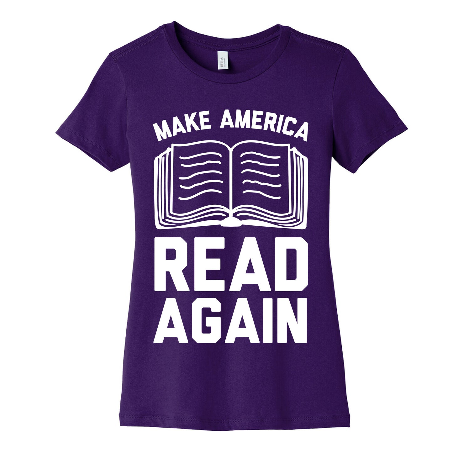 Make America Read Again Women's Cotton Tee