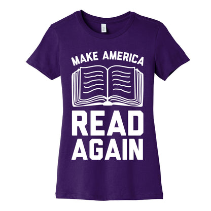 Make America Read Again Women's Cotton Tee