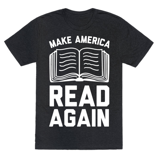 Make America Read Again Unisex Triblend Tee