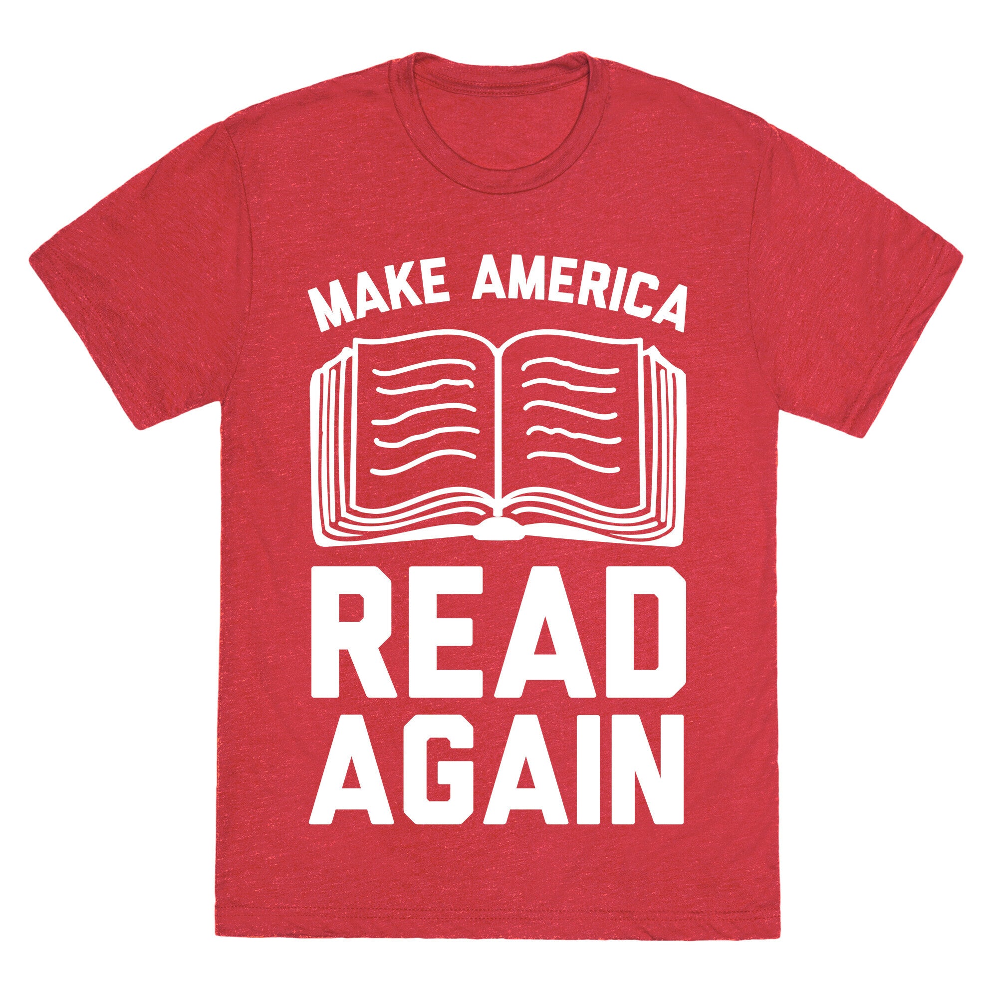 Make America Read Again Unisex Triblend Tee