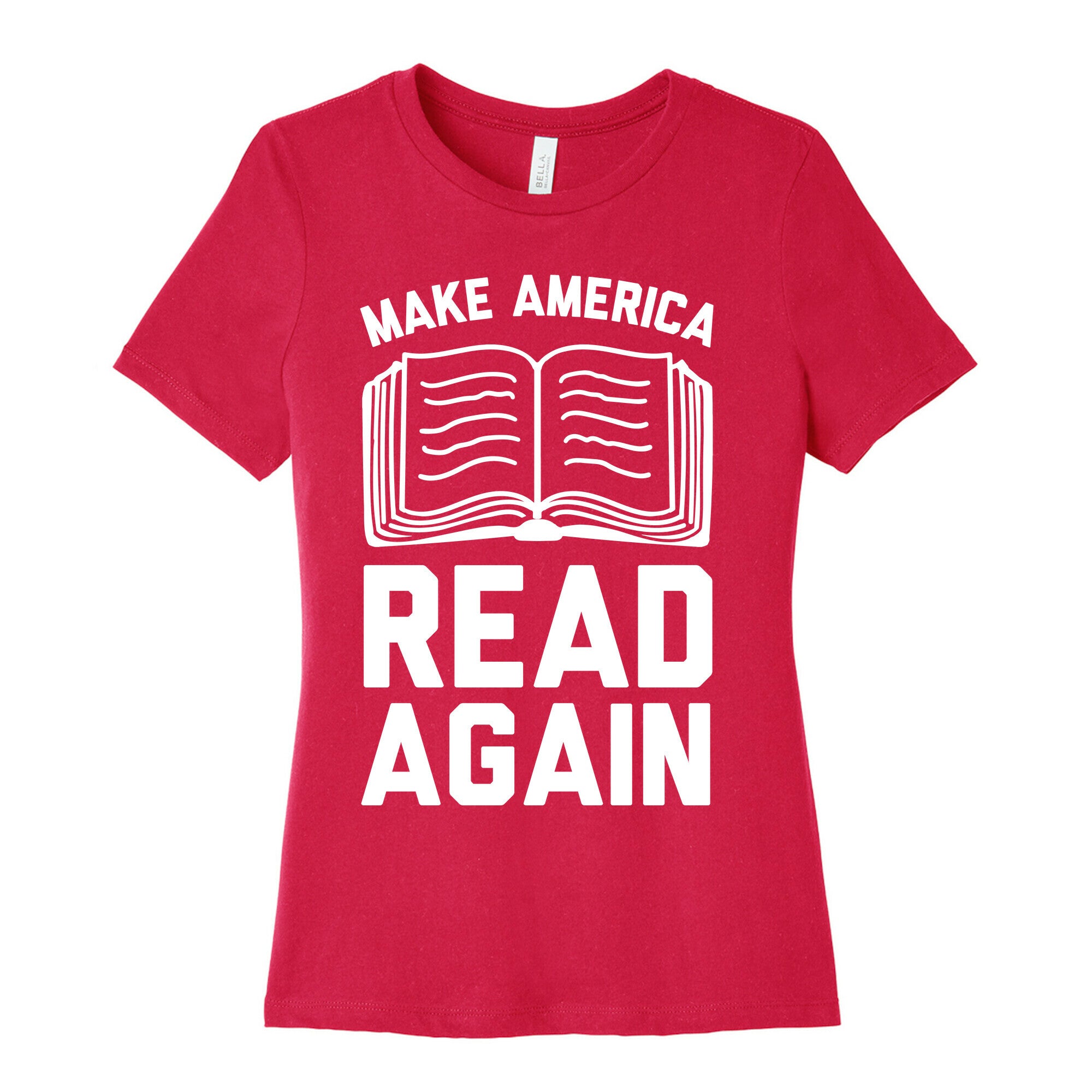 Make America Read Again Women's Cotton Tee