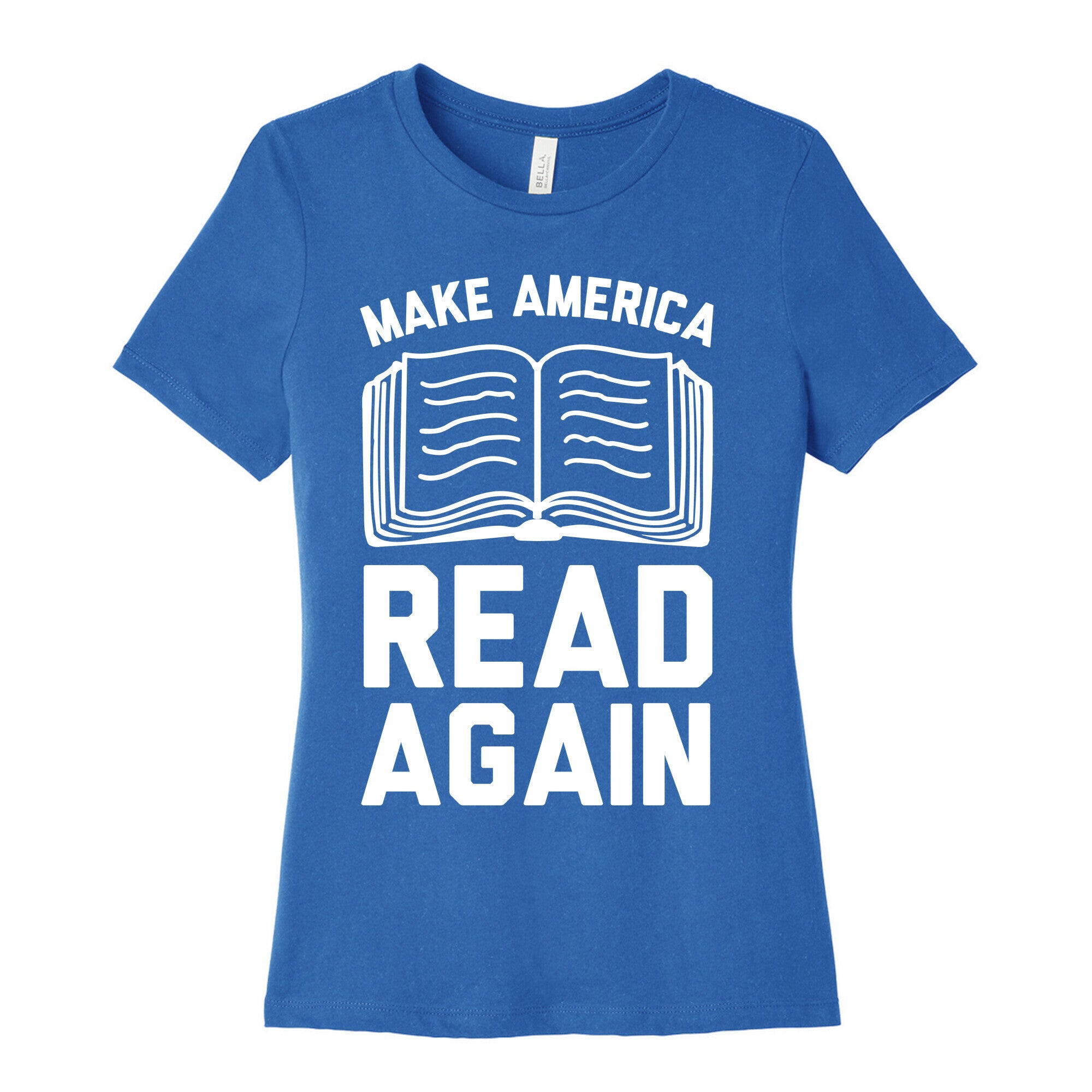 Make America Read Again Women's Cotton Tee