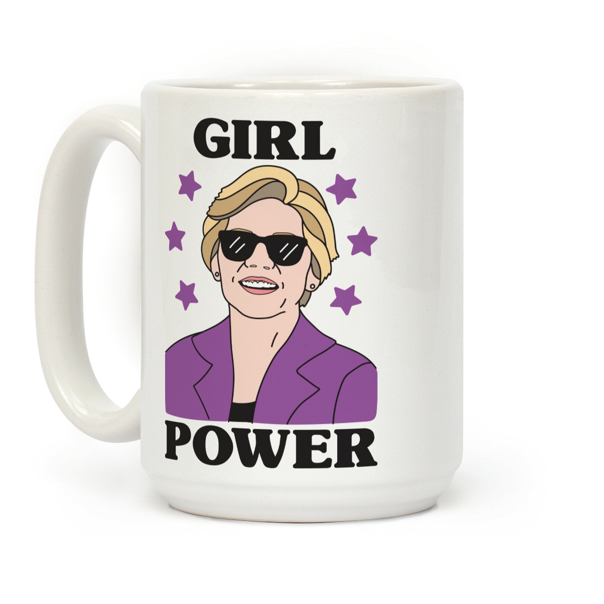 Girl Power Elizabeth Warren Coffee Mug