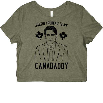 Justin Trudeau Is My Canadaddy Parody  Graphic Baby Tee