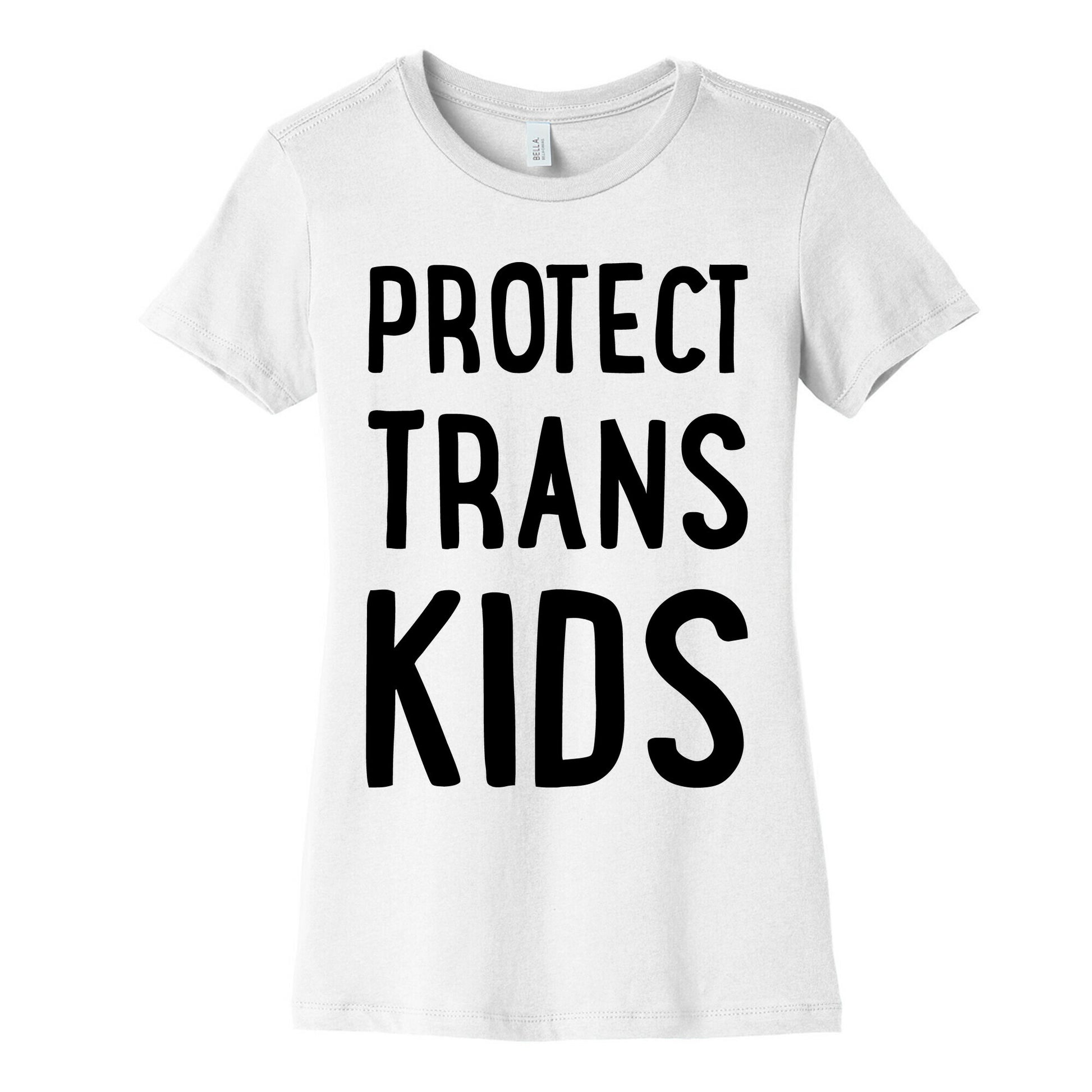 Protect Trans Kids Women's Cotton Tee