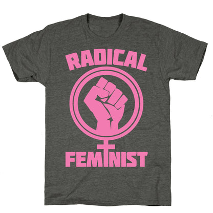 Radical Feminist Unisex Triblend Tee