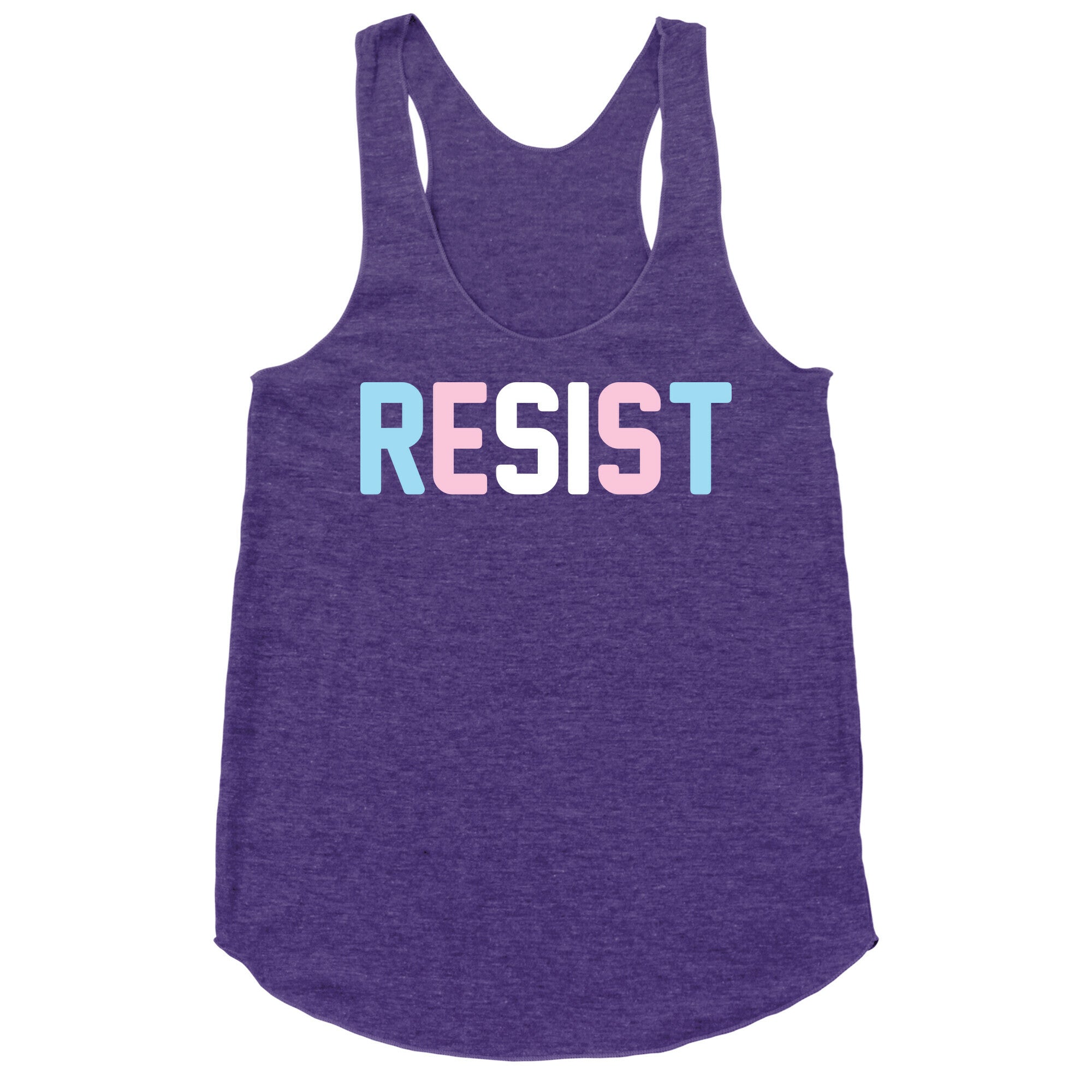 Transgender Resist Racerback Tank