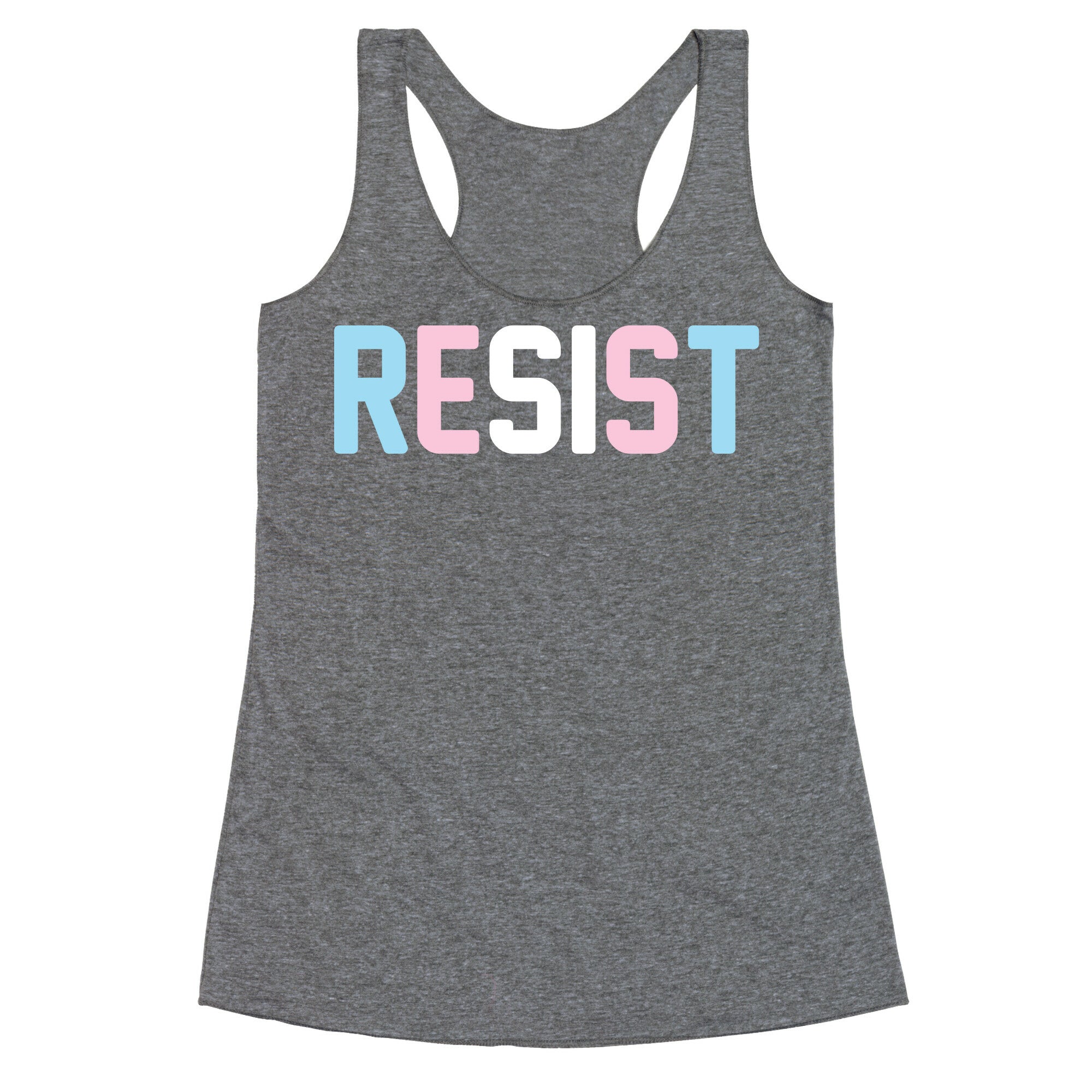 Transgender Resist Racerback Tank