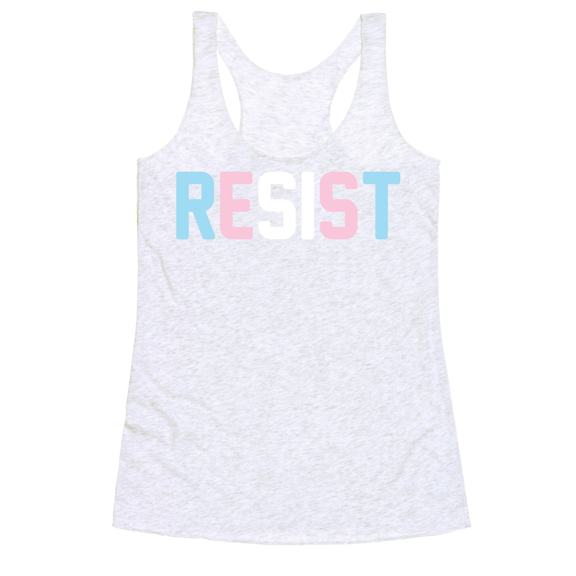Transgender Resist Racerback Tank