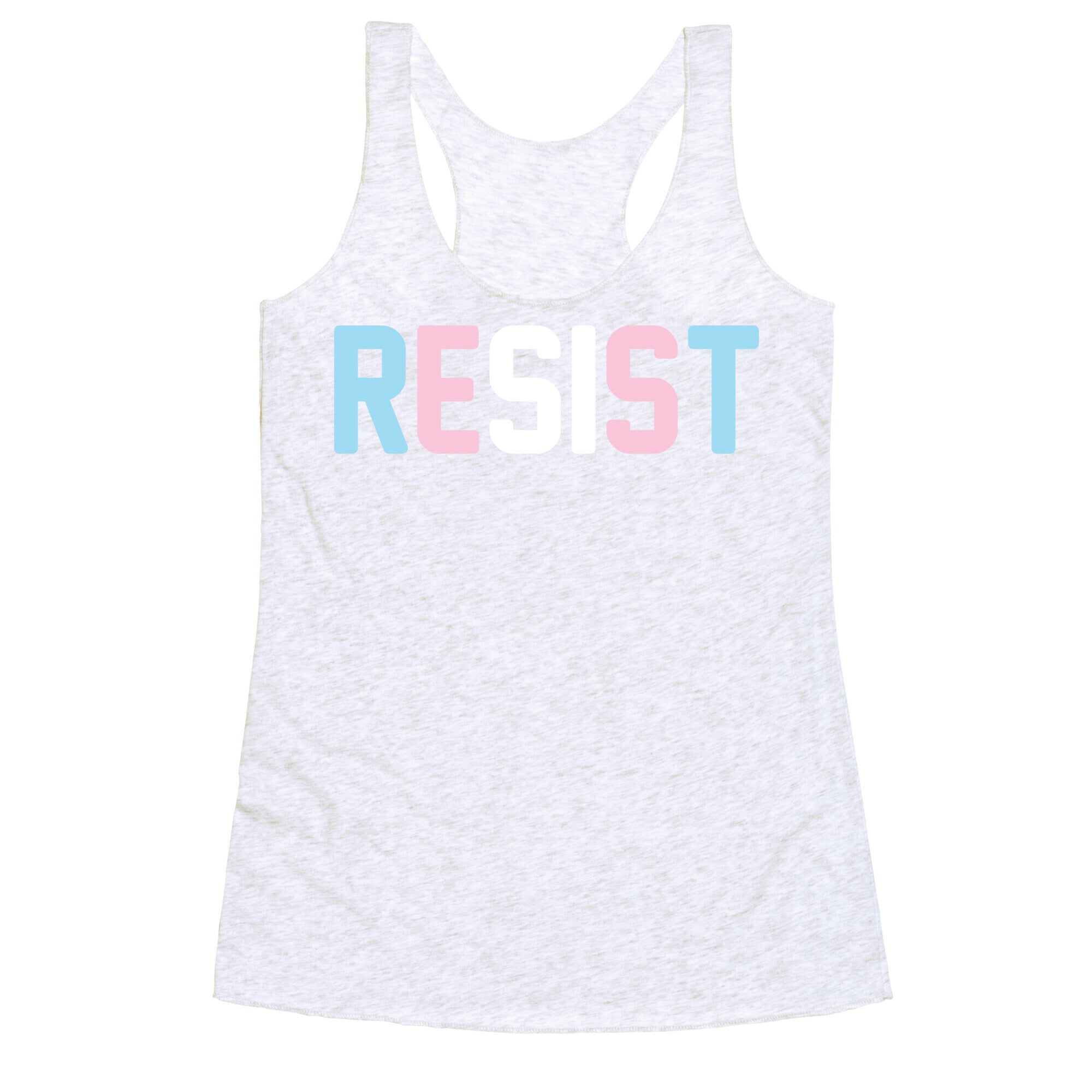 Transgender Resist Racerback Tank