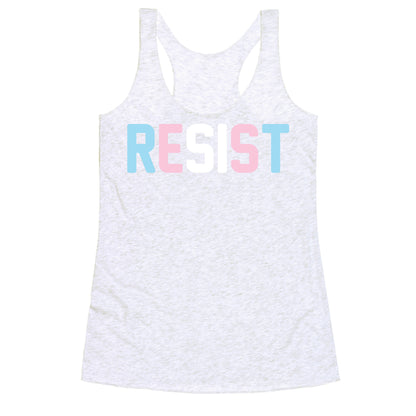 Transgender Resist Racerback Tank