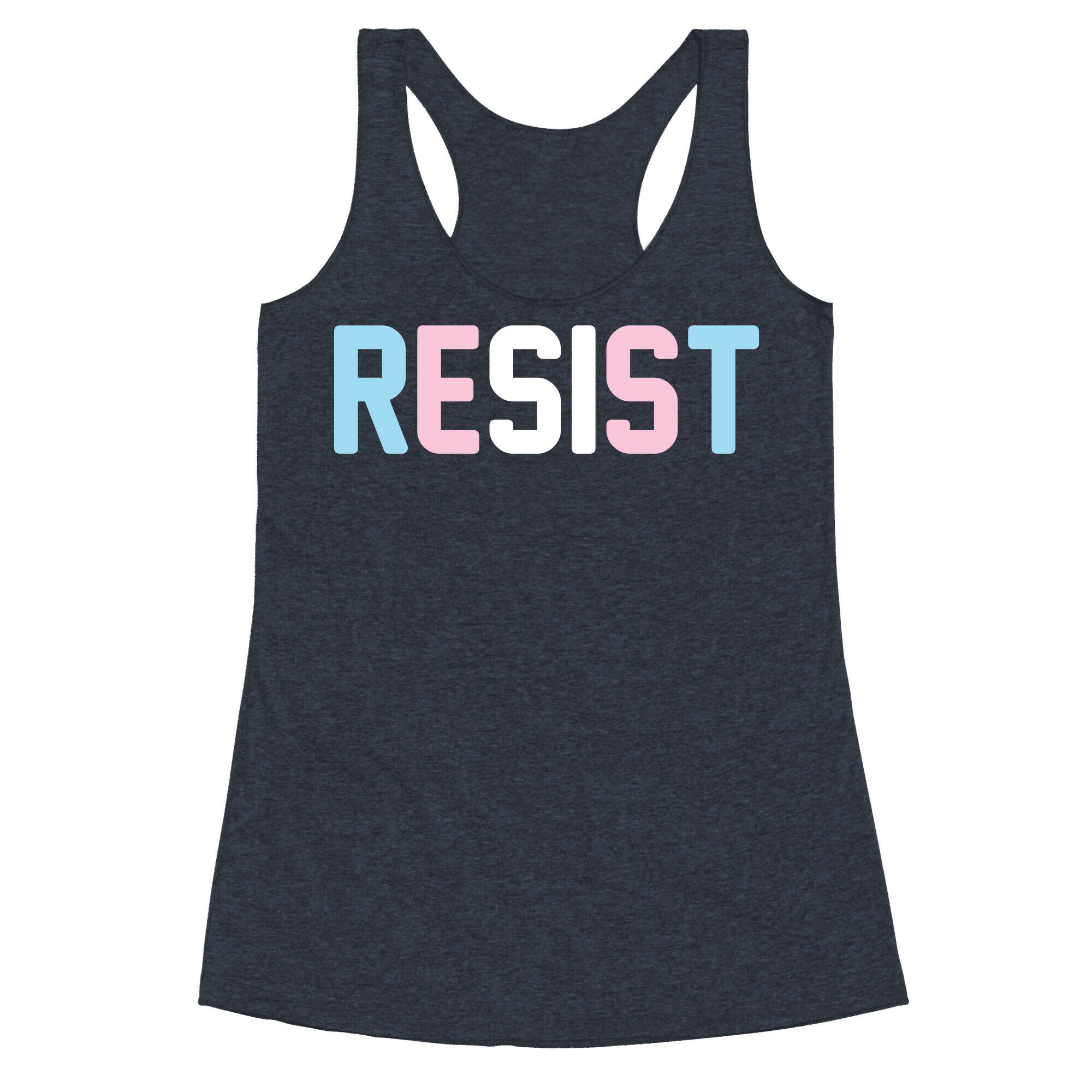 Transgender Resist Racerback Tank