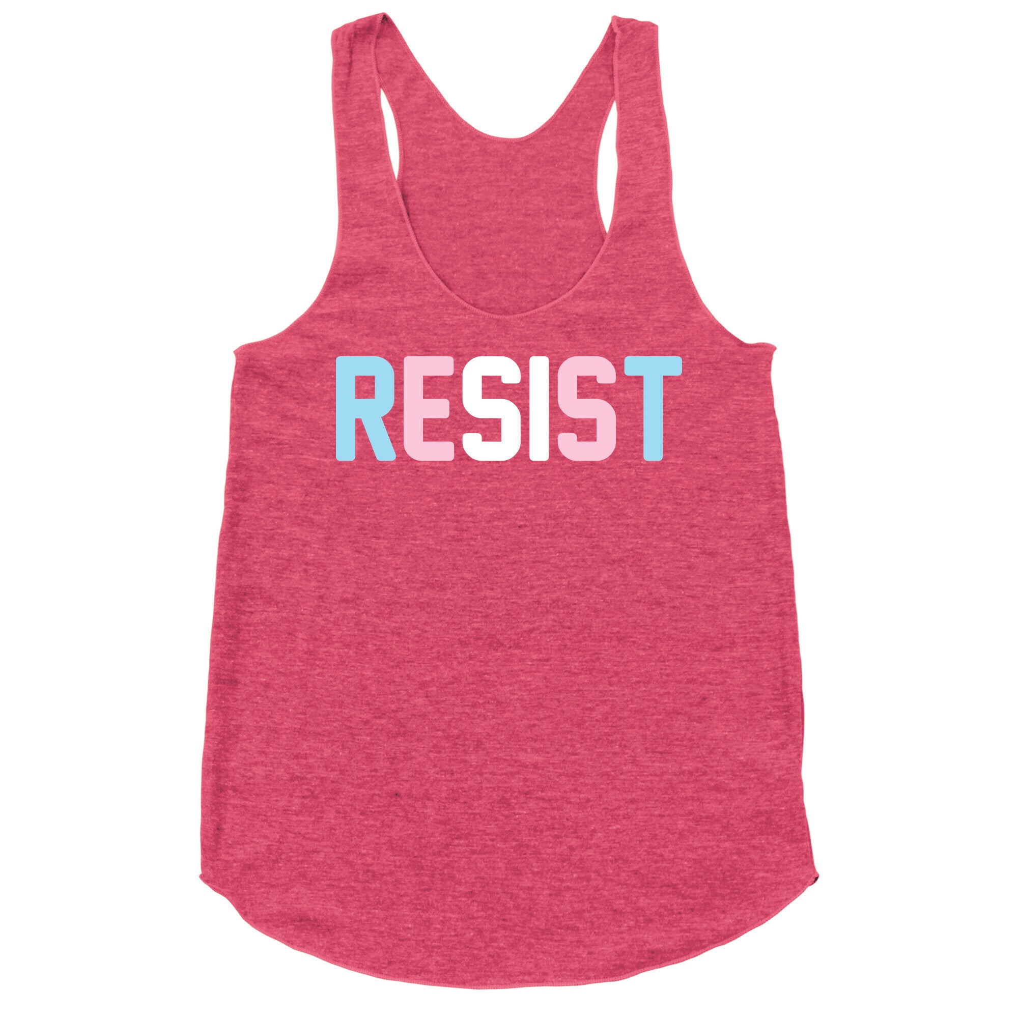 Transgender Resist Racerback Tank