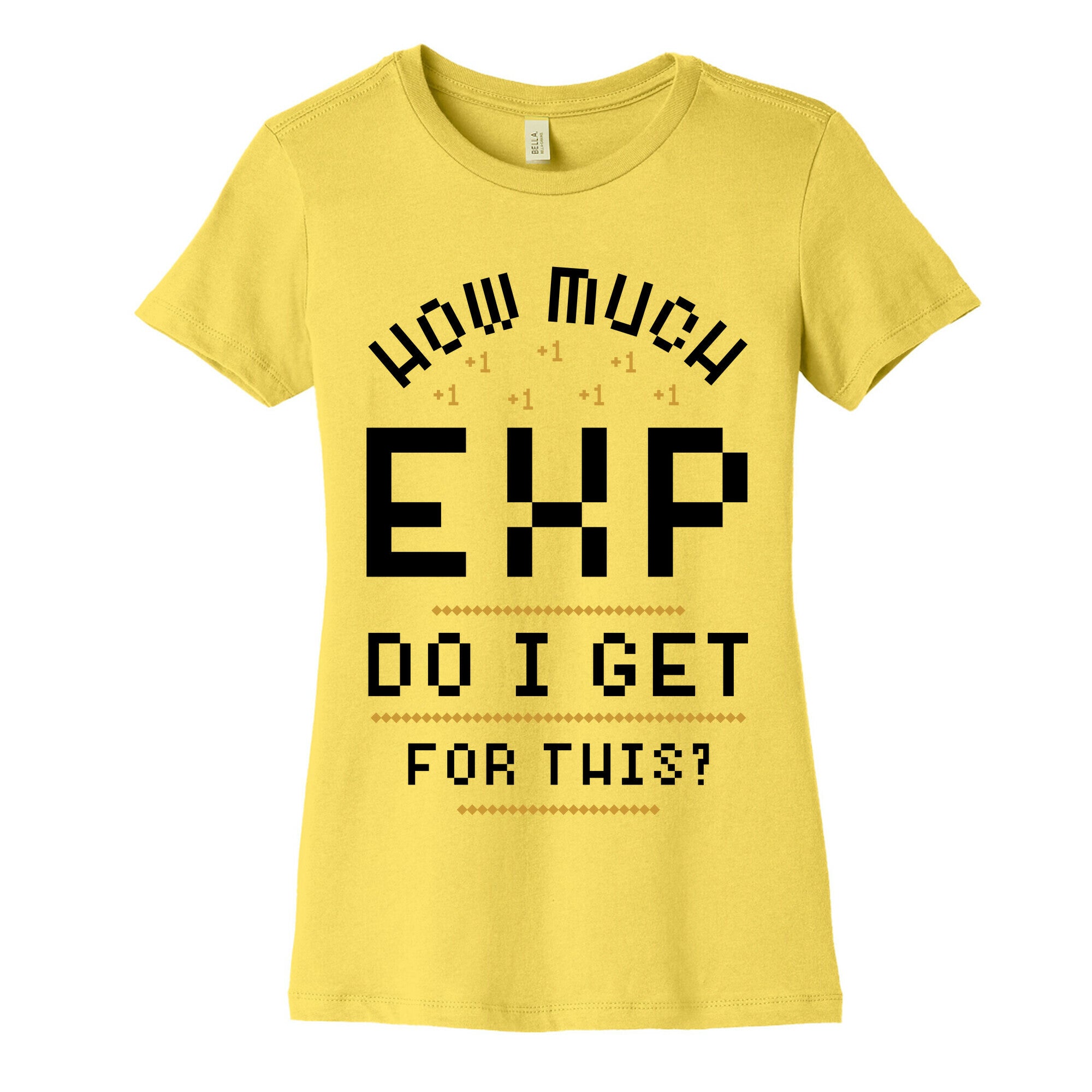 How Much EXP Do I Get For This Women's Cotton Tee