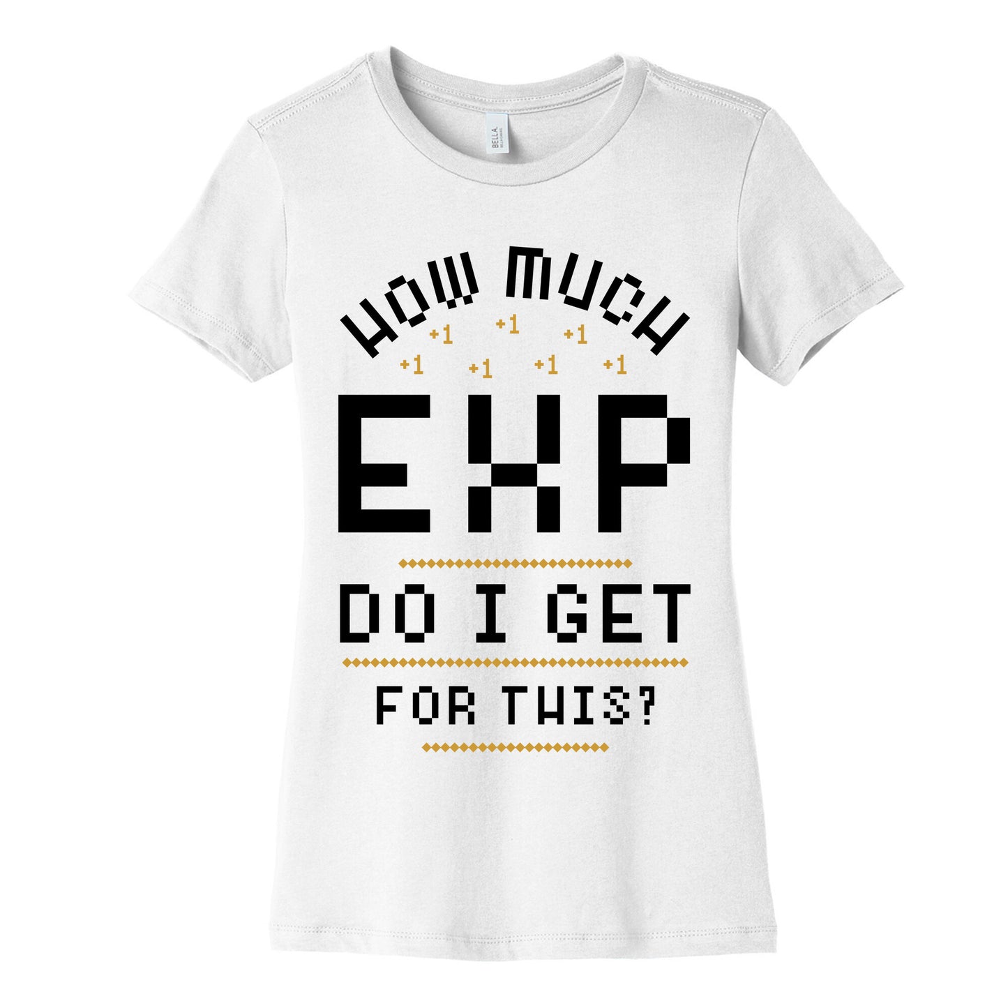 How Much EXP Do I Get For This Women's Cotton Tee