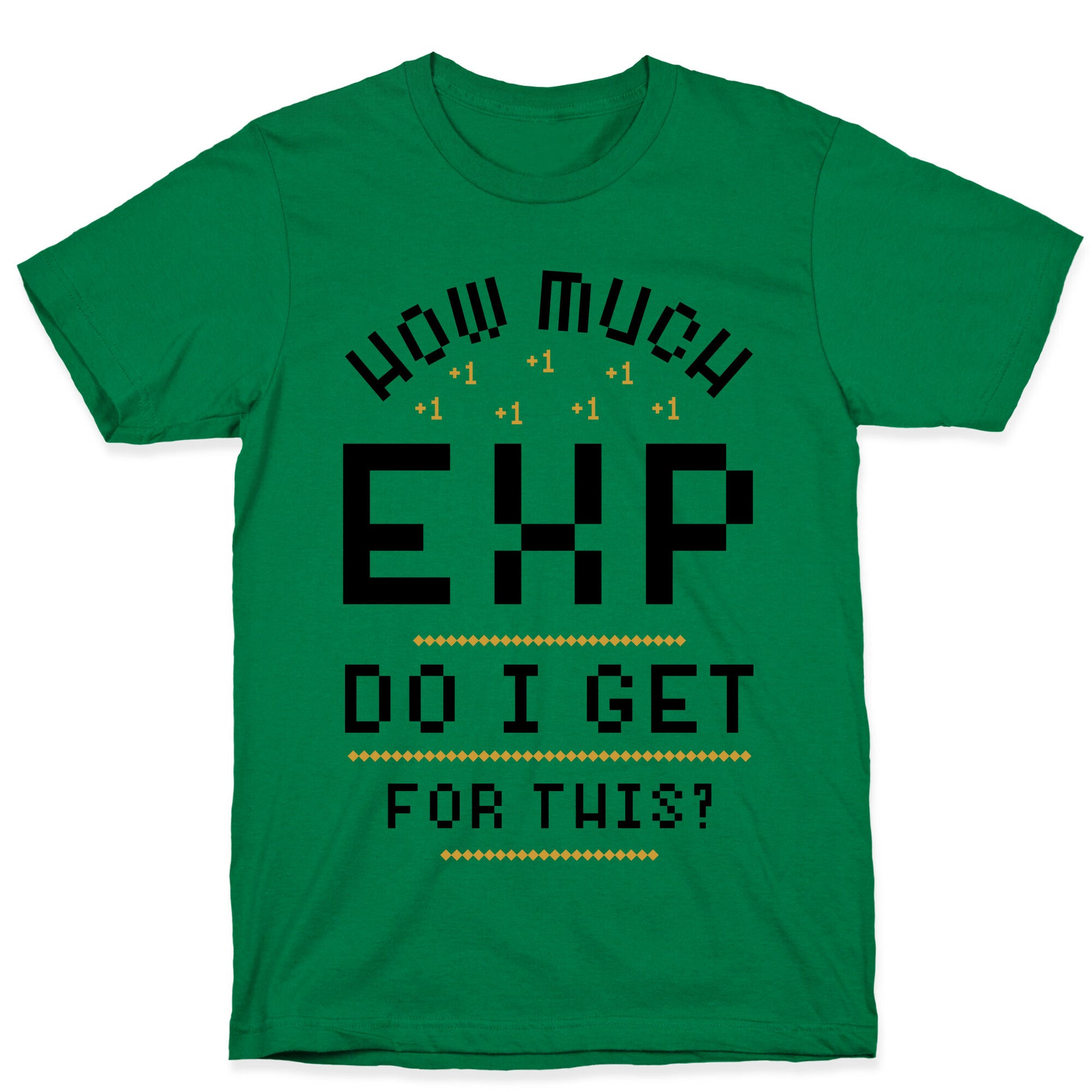 How Much EXP Do I Get For This T-Shirt