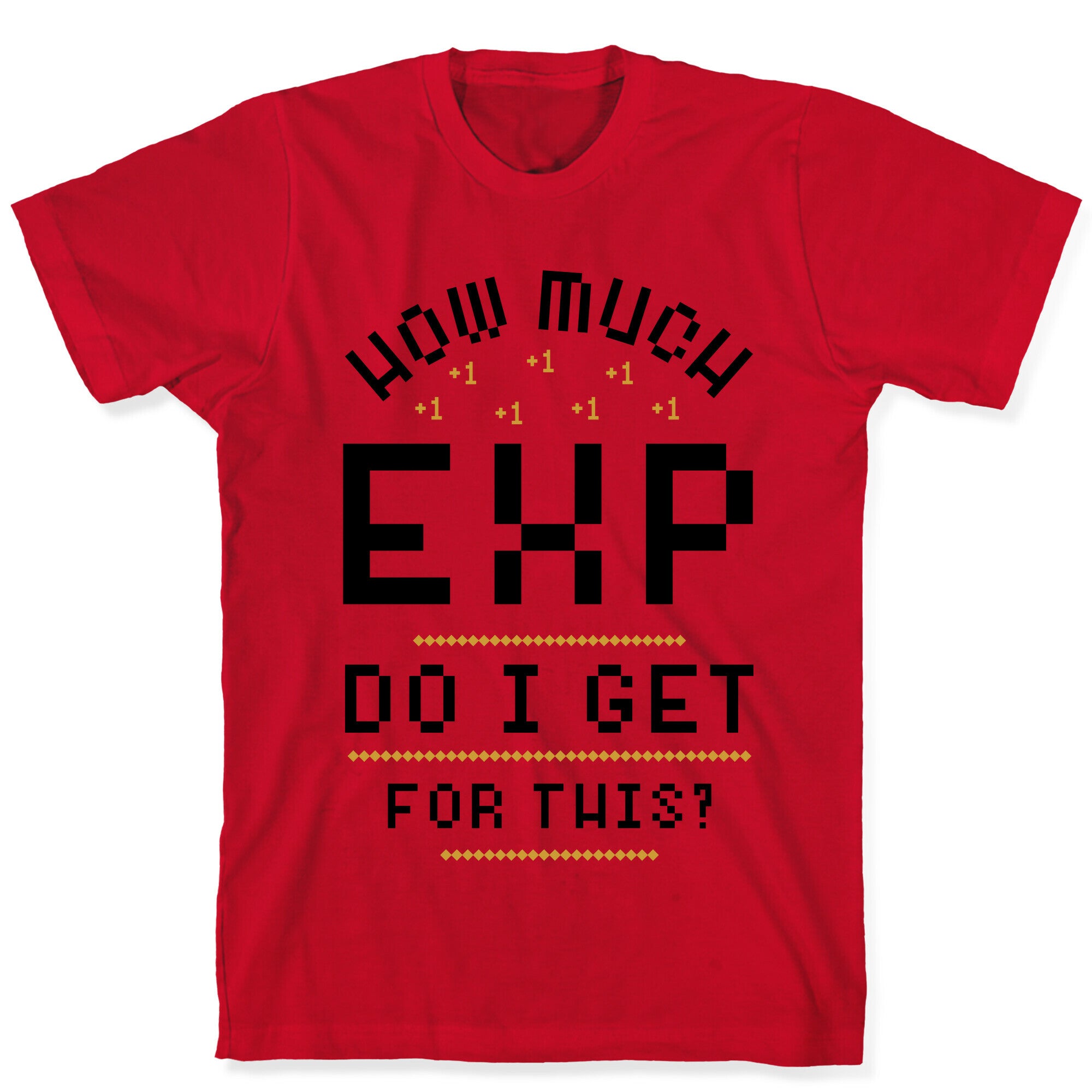 How Much EXP Do I Get For This T-Shirt