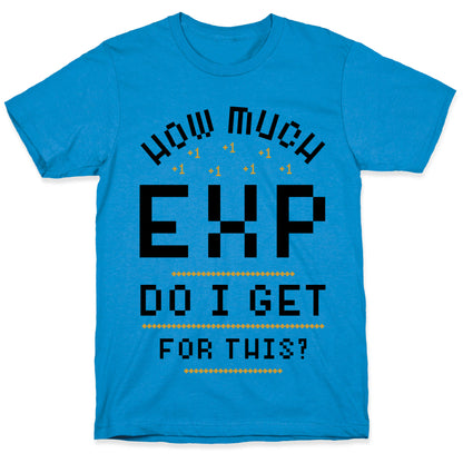 How Much EXP Do I Get For This T-Shirt