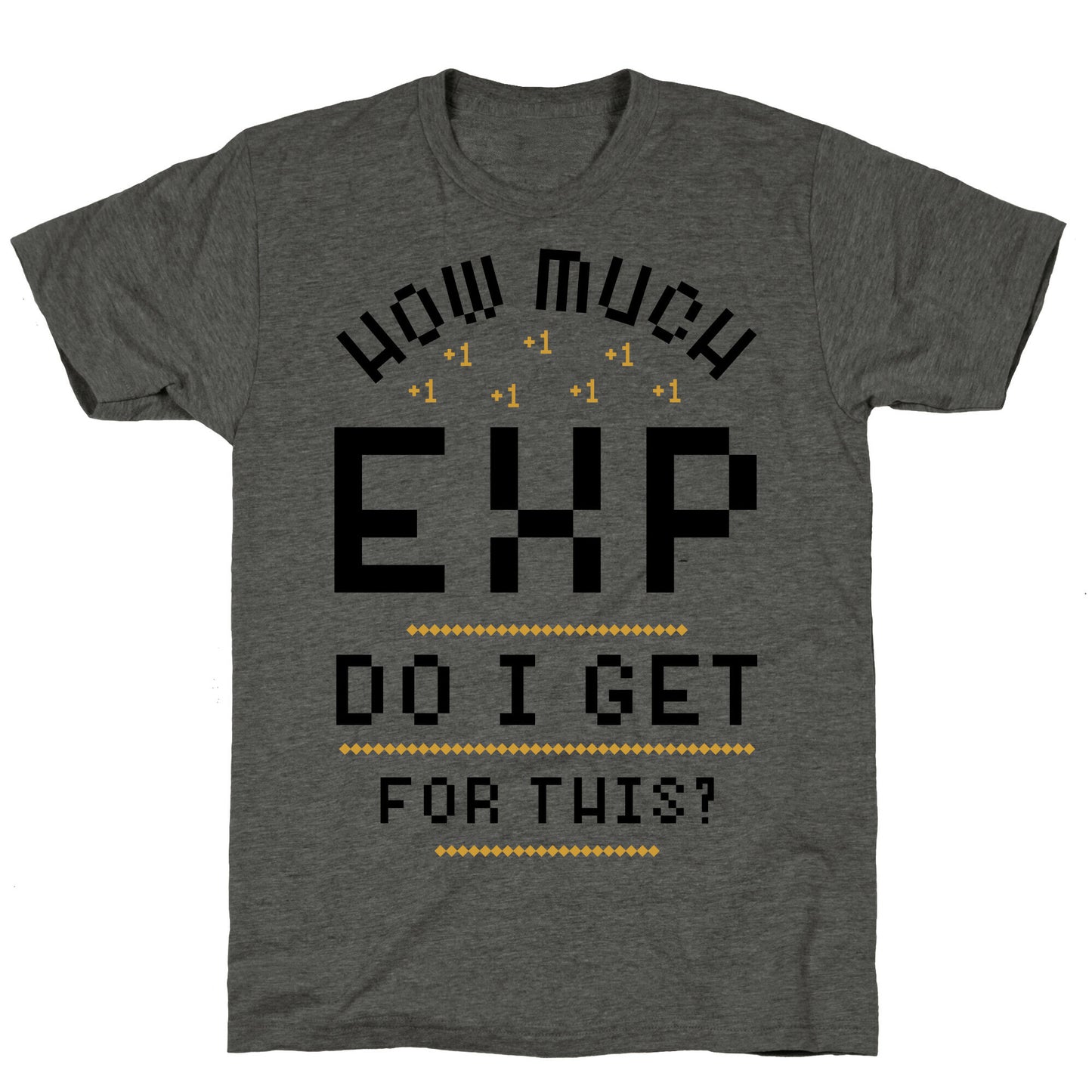 How Much EXP Do I Get For This Unisex Triblend Tee