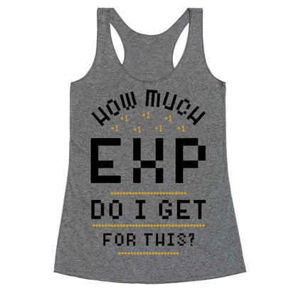 How Much EXP Do I Get For This Racerback Tank