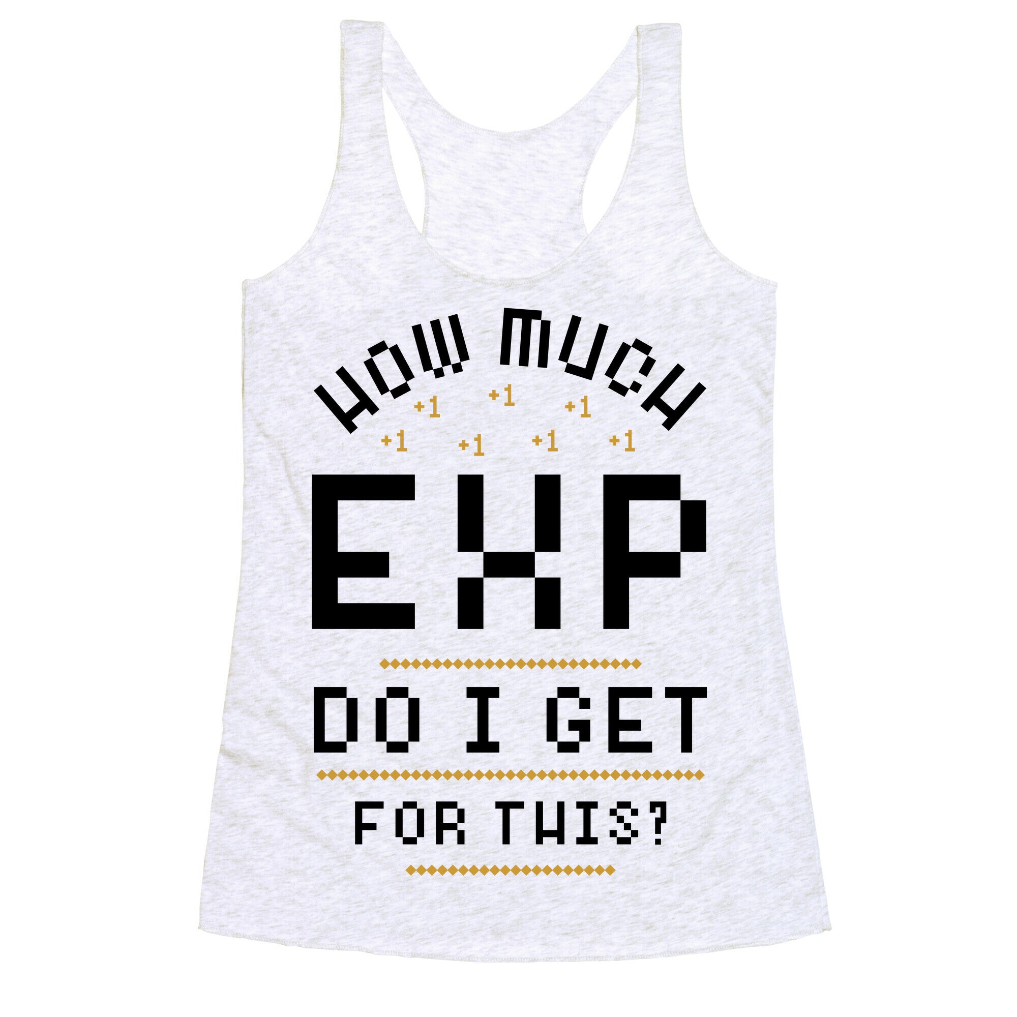 How Much EXP Do I Get For This Racerback Tank