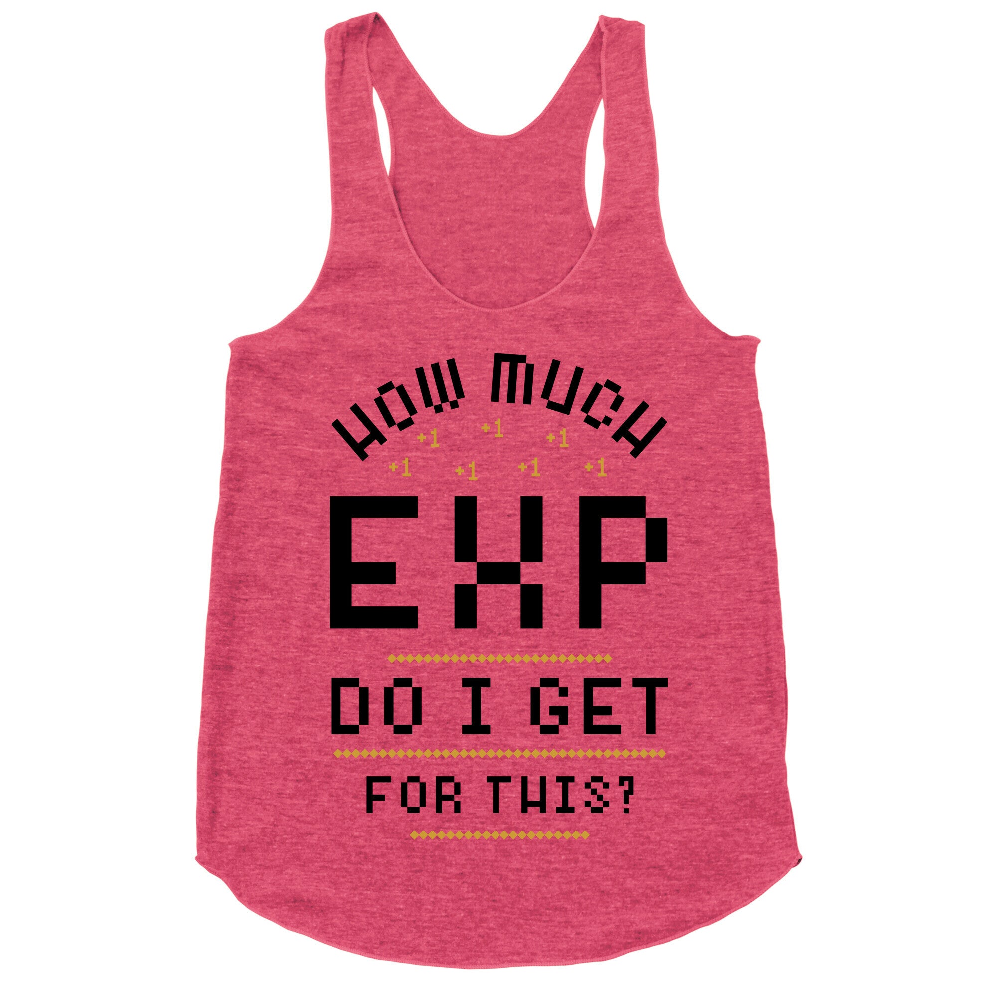 How Much EXP Do I Get For This Racerback Tank
