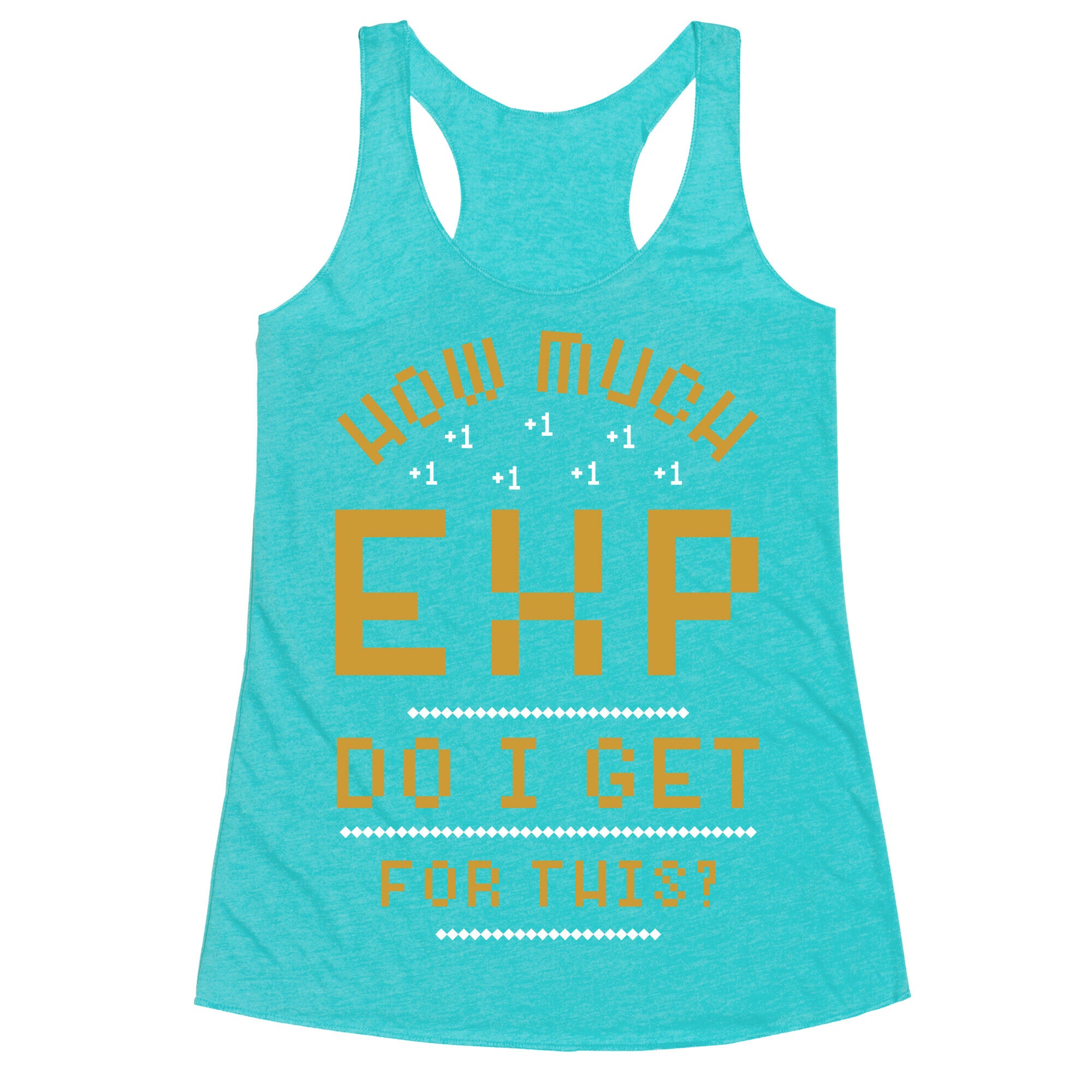 How Much EXP Do I Get For This Racerback Tank