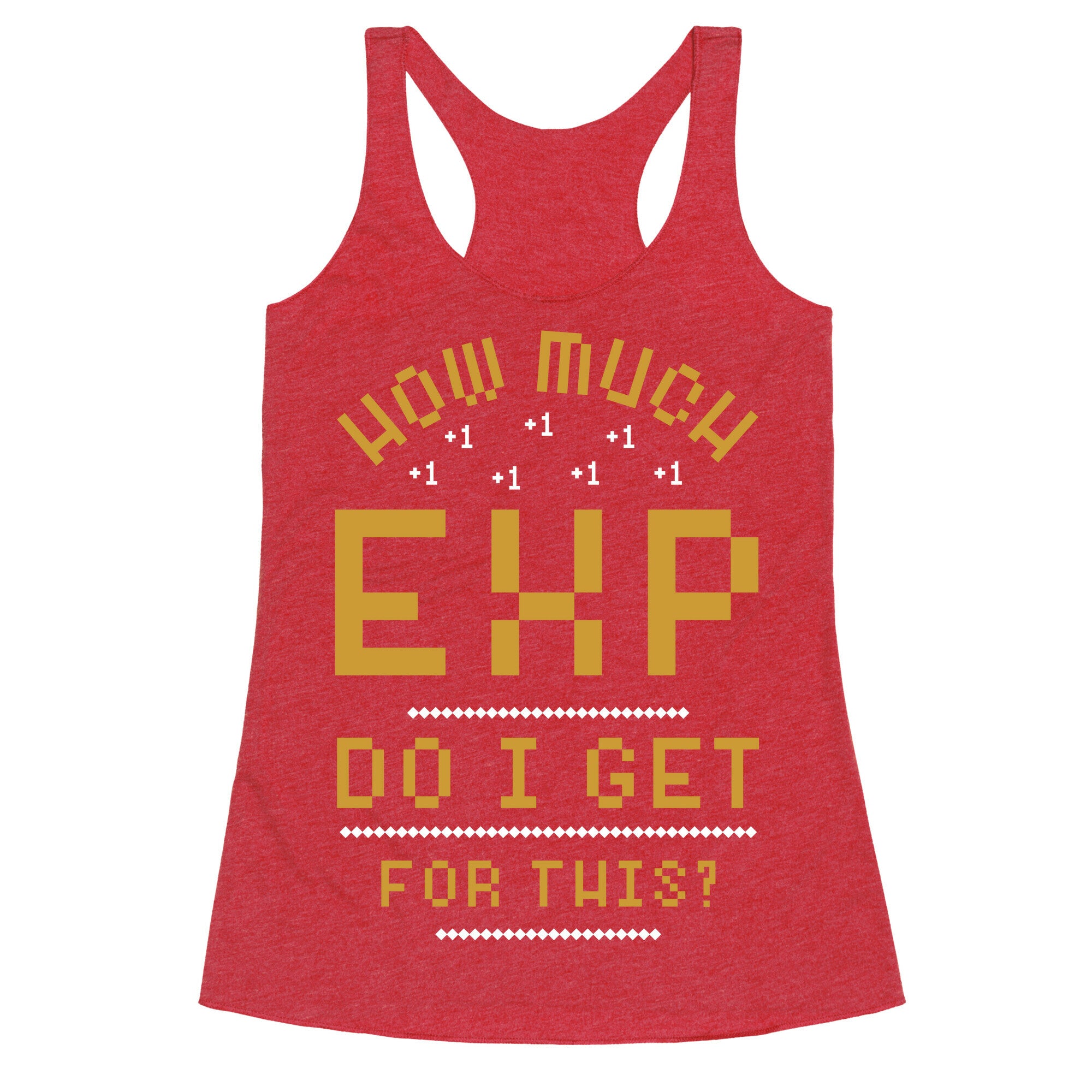 How Much EXP Do I Get For This Racerback Tank